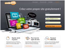 création de site internet gratuit