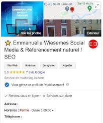 referencement site web google gratuit